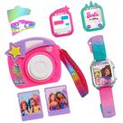 Conjunto de brinquedos: Barbie Photo Filter, Play, câmera e relógio inteligente