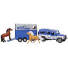 Conjunto de Brinquedos Breyer Horses Farms Land Rover com Trailer