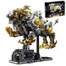 Conjunto de brinquedos Building Block Mechanical Lion CSNRHG com peças móveis