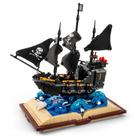 Conjunto de brinquedos Building Blocks GOTIMON Black Pearl Ship 919 unidades