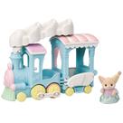 Conjunto de Brinquedos Calico Critters - Trem Flutuante na Nuvem