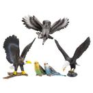 Conjunto de brinquedos com estatuetas de animais Toymany Birds para crianças de 3 anos ou mais