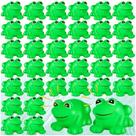 Conjunto de brinquedos de banho Rubber Frogs, 36 unidades para crianças com som estridente