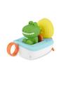 Conjunto de brinquedos de banho Skip Hop Croc The Boat, 3 peças Zoo, 12 m ou mais