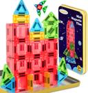 Conjunto de brinquedos de blocos de construção de ladrilhos magnéticos LeagoEra 32 peças