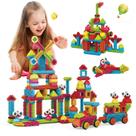 Conjunto de brinquedos de construção Contixo 244 peças em forma de cerda 3D STEM Kids 3-8 Conjunto de brinquedos de construção Contixo 244 peças em forma de cerda 3D STEM Kids 3-8