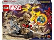 Conjunto de brinquedos de construção LEGO Marvel Spider-Man vs Sandman 76280