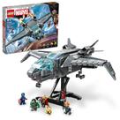 Conjunto de brinquedos de construção LEGO Marvel The Avengers Quinjet 76248