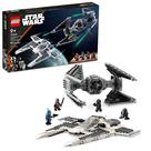 Conjunto de brinquedos de construção LEGO Star Wars Mandalorian Fang Fighter vs. TIE Interceptor 75348