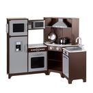 Conjunto de brinquedos de cozinha de madeira Amazon Basics Kids Corner 3+ Y