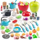 Conjunto de brinquedos de cozinha Funpynani, 100 unidades, conjunto de brinquedos de cozinha fingida