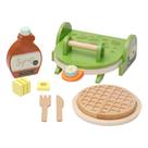 Conjunto de brinquedos de cozinha Manhattan Toy Ribbit Waffle Maker Kids 3+
