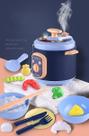 Conjunto de brinquedos de cozinha para simulação educacional