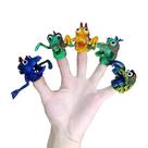 Conjunto de brinquedos de dedo de silicone para crianças, brinquedo educacional x5