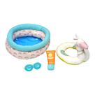 Conjunto de brinquedos de festa na piscina Manhattan Toy Stella para 12 e 15 bonecas