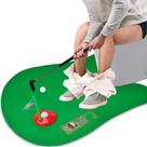 Conjunto de brinquedos de minigolfe Golf Toilet Game Lerturdy com taco e bolas