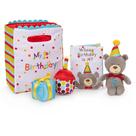 Conjunto de brinquedos de pelúcia GUND Baby My First Birthday de 5 peças para bebês