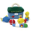 Conjunto de brinquedos de pelúcia GUND Baby Play Soft My First Tackle Box de 5 peças