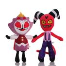Conjunto de brinquedos de pelúcia Helluva Boss Beelzebub and Prince 30-32cm
