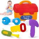 Conjunto de brinquedos de pelúcia KMUYSL My First Tools Brinquedos para bebês de 6 a 12 meses Conjunto de brinquedos de pelúcia KMUYSL My First Tools Brinquedos para bebês de 6 a 12 meses