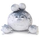 Conjunto de brinquedos de pelúcia SQEQE Chubby Seal Pillow com 4 pelúcias Baby Seal