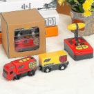 Conjunto de brinquedos de trem elétrico Rc Kid Slot Car cone Conjunto de brinquedos de trem elétrico Rc Kid Slot Car cone