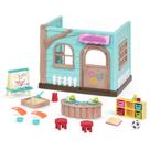 Conjunto de brinquedos Dollhouse Li'l Woodzeez Li'l Luvs & Hugs Nursery Conjunto de brinquedos Dollhouse Li'l Woodzeez Li'l Luvs & Hugs Nursery