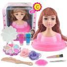 Conjunto de brinquedos Dolls Styling Makeup Comb Hair com vestido de princesa Conjunto de brinquedos Dolls Styling Makeup Comb Hair com vestido de princesa
