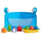 Conjunto de brinquedos e armazenamento de banho Munchkin Ocean Friends 6 peças