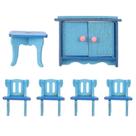 Conjunto de brinquedos Funny Kid Pretend Role Wood Fairy Garden Miniature