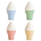 Conjunto de brinquedos Ice Cream Mushie Silicone Mix and Match, pacote com 4