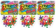 Conjunto de brinquedos JA-RU Rainbow Jax com bola para crianças e adultos com mais de 4 anos (pacote com 3)