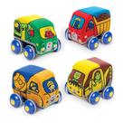 Conjunto de brinquedos Melissa & Doug Pull-Back Construction Vehicles 9m +