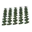 Conjunto de brinquedos militar Toy Soldiers, 100 peças de plástico de 3,8 cm para crianças