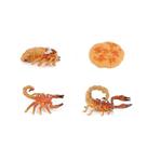 Conjunto de brinquedos modelo Scorpion com estatuetas em miniatura para crianças e colecionadores