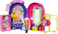 Conjunto de brinquedos moderno Barbie Extra Minis Doll & Boutique com mais de 15 peças