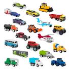 Conjunto de brinquedos para carros de brinquedo desenvolvido pela Battat Pocket Fleet 1 com 20 Mini
