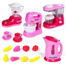 Conjunto de brinquedos para utensílios de cozinha FANELEQU Coffee Maker Blender