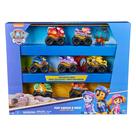 Conjunto de brinquedos Paw Patrol Rescue Wheels de 7 peças Pup Squad Racers