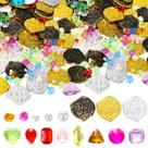 Conjunto de brinquedos Pirate Treasure Hanaive 319 unidades com moedas e gemas