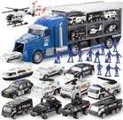 Conjunto de brinquedos Police Rescue Truck Car JOYIN 25 em 1 com Sounds Kids