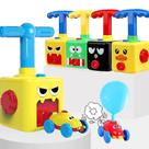 Conjunto de brinquedos Power Balloon Launcher Car Puzzle Fun Education 12+