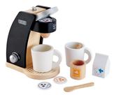 Conjunto de Brinquedos Pretend Play de Madeira - Cafeteira para Cozinha Infantil
