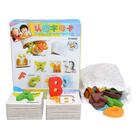 Conjunto de brinquedos Puzzle Letter Animal Cognition para crianças de 3 anos ou mais Conjunto de brinquedos Puzzle Letter Animal Cognition para crianças de 3 anos ou mais