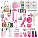 Conjunto de brinquedos RedCrab Kids Beauty Salon Hair Stylist com acesso. Conjunto de brinquedos RedCrab Kids Beauty Salon Hair Stylist com acesso.