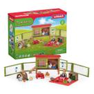 Conjunto de brinquedos Schleich Little Pets Farm Friends Picnic, 26 peças Conjunto de brinquedos Schleich Little Pets Farm Friends Picnic, 26 peças