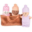 Conjunto de brinquedos sensoriais multiculturais de pelúcia para bebês com cesta Creative Minds Conjunto de brinquedos sensoriais multiculturais de pelúcia para bebês com cesta Creative Minds