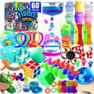Conjunto de brinquedos Sensory Fidget nobasco, pacote com 60 unidades para TDAH e autismo