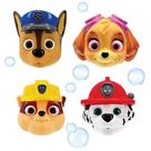 Conjunto de brinquedos Squirt da Nickelodeon's PAW Patrol Chase, Marshall, Rubble e Skye para diversão infantil na hora do banho, multicolorido, 4 peças