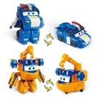 Conjunto de Brinquedos Super Wings 5 em 1 Bots de Resgate Transformáveis